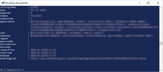 Image-15 » admin by request Task e of using powershell: getting audit log data. » admin by request