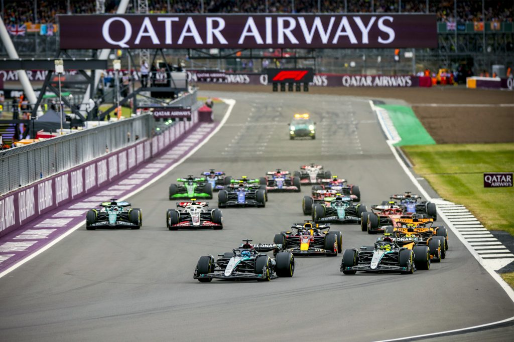 Act » admin by request Admin by request sponsored kevin magnussen on the track at the british formula 1 grand prix 2024 » admin by request